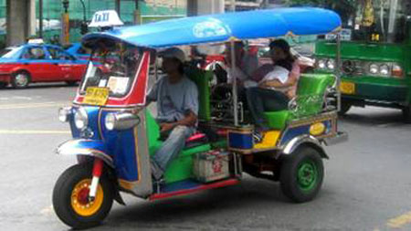 xe tuk tuk tham quan An Do